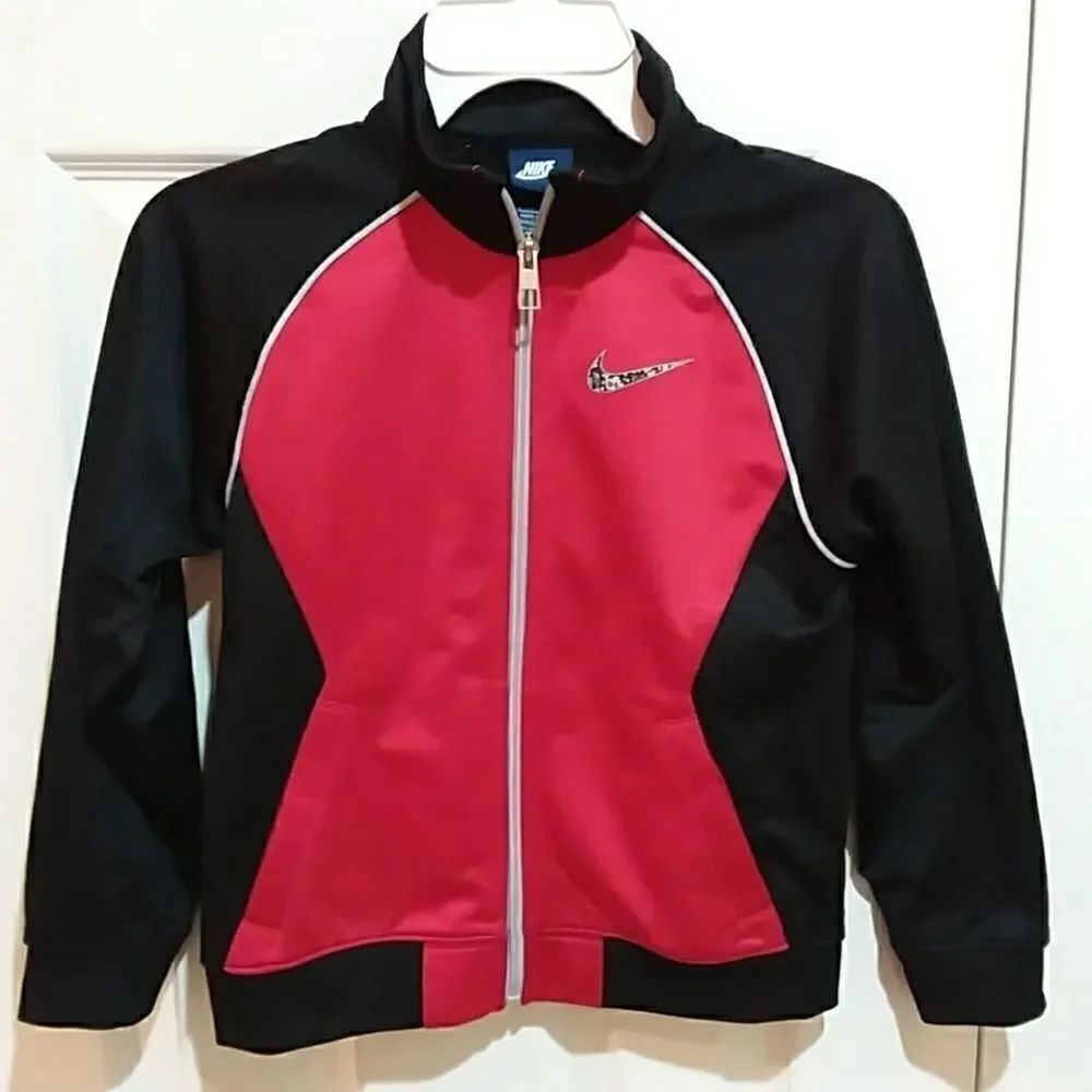 Nike Zippered Sports Jacket Sz 7